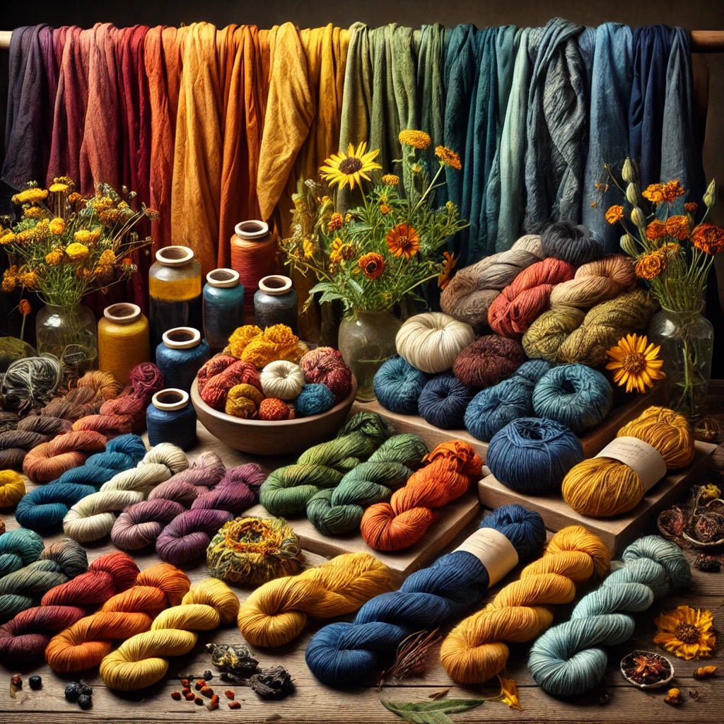 Plantdyed Fabrics and Yarns - MIMIRS SAUM