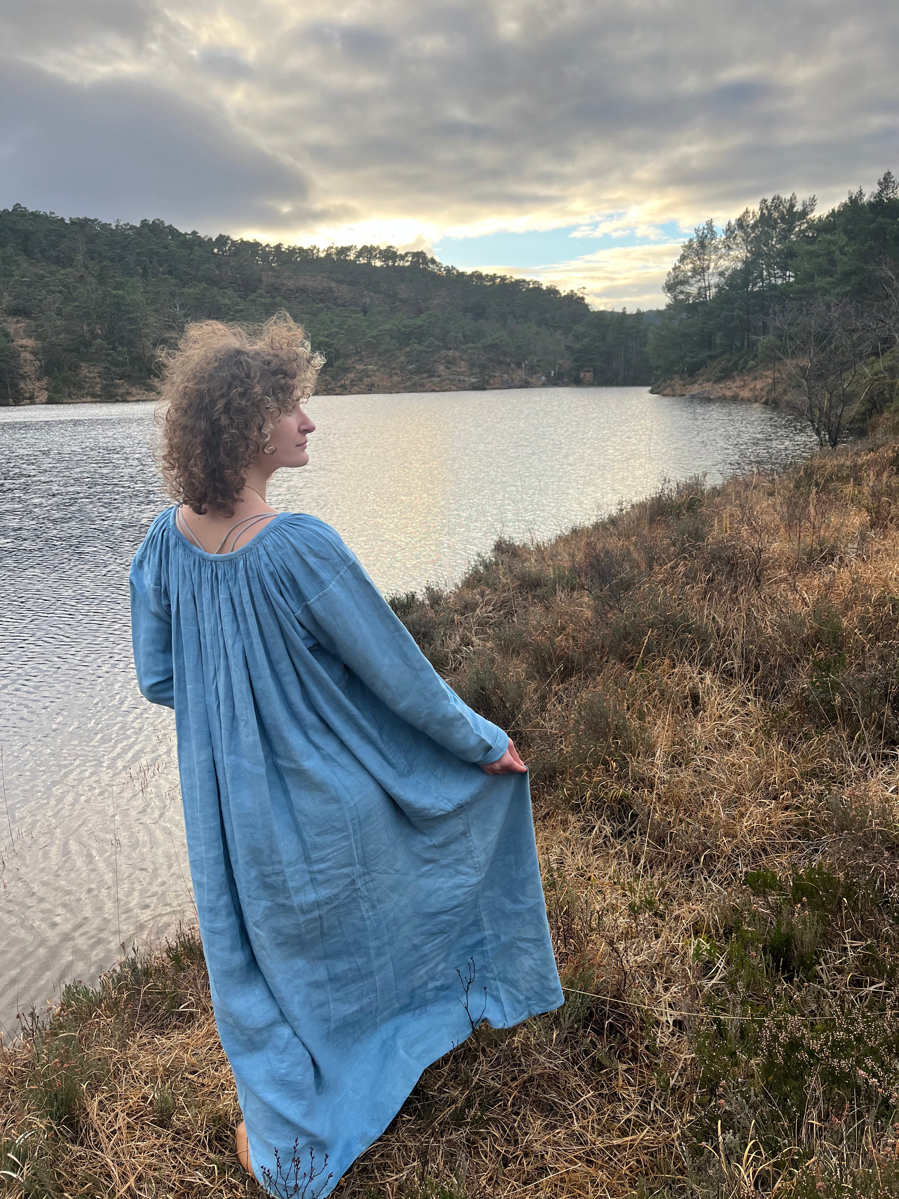 • GUNHILD • Viking Age Pskov Plated Dress - MIMIRS SAUM