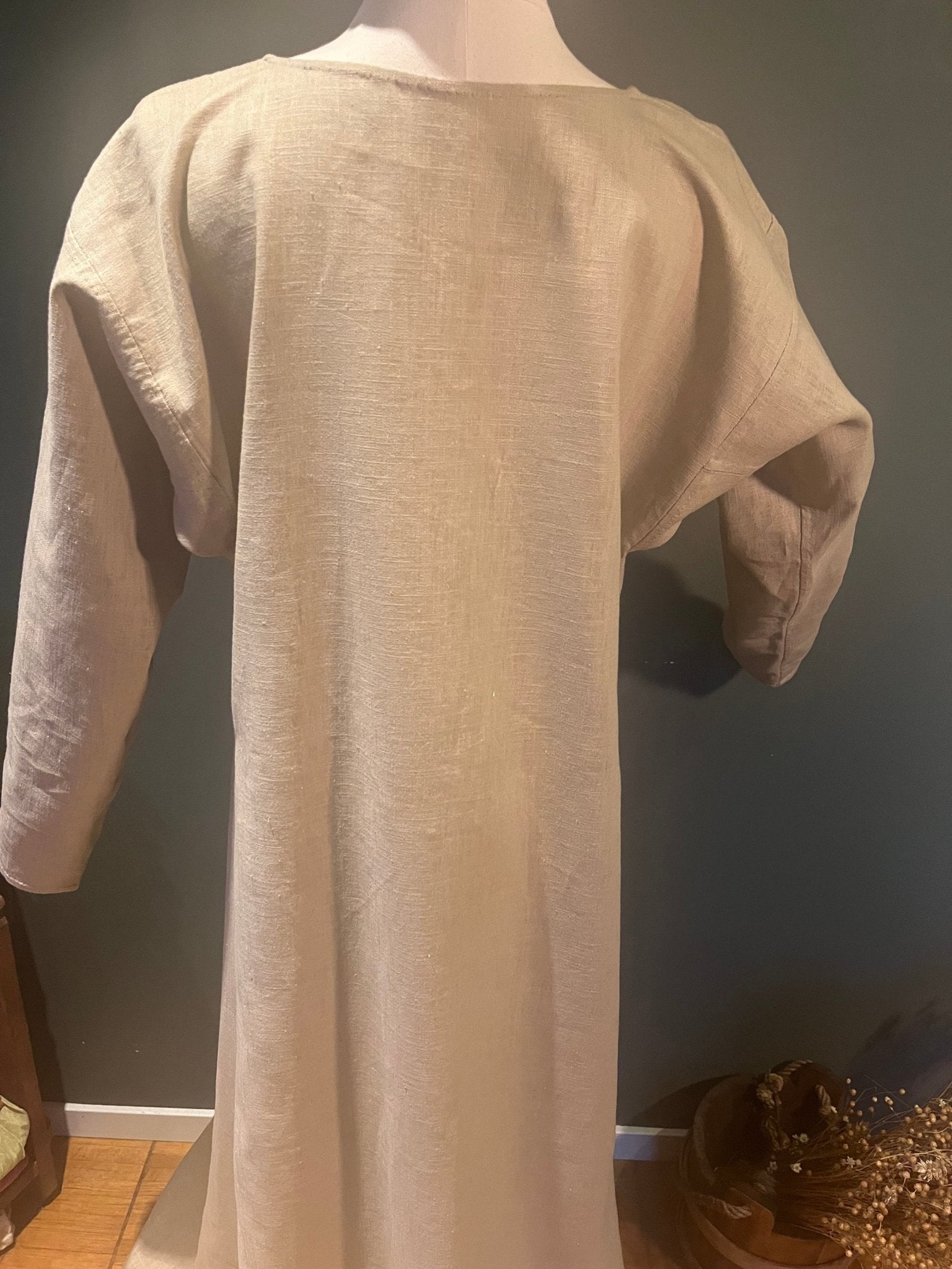• HILDA • Viking Age Linen Dress with 2 gores - MIMIRS SAUM