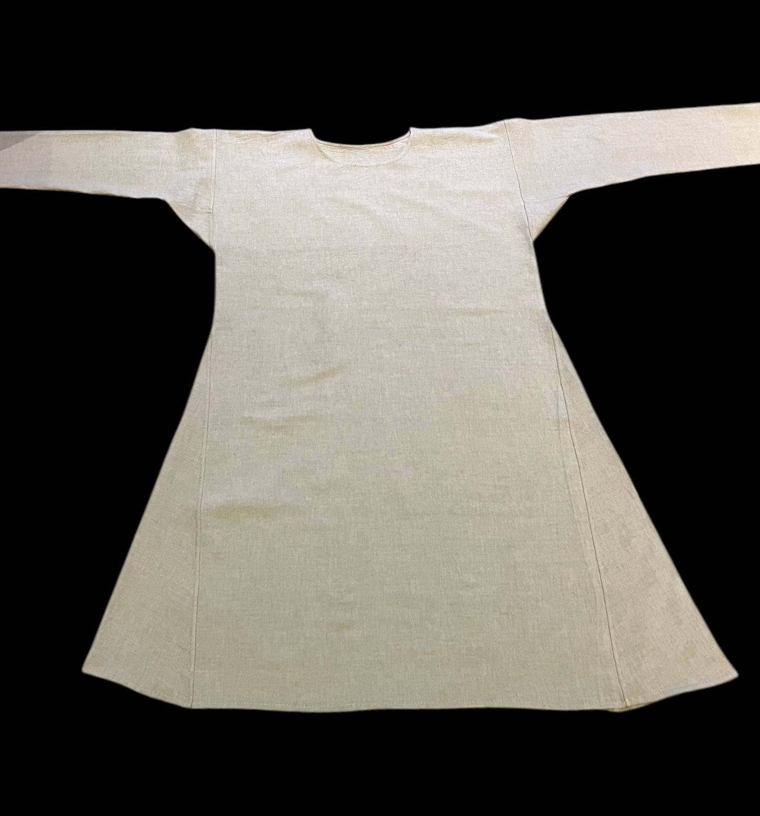 • ÅGE • Viking Age Linen Tunic with 2 gores READY MADE - MIMIRS SAUM 