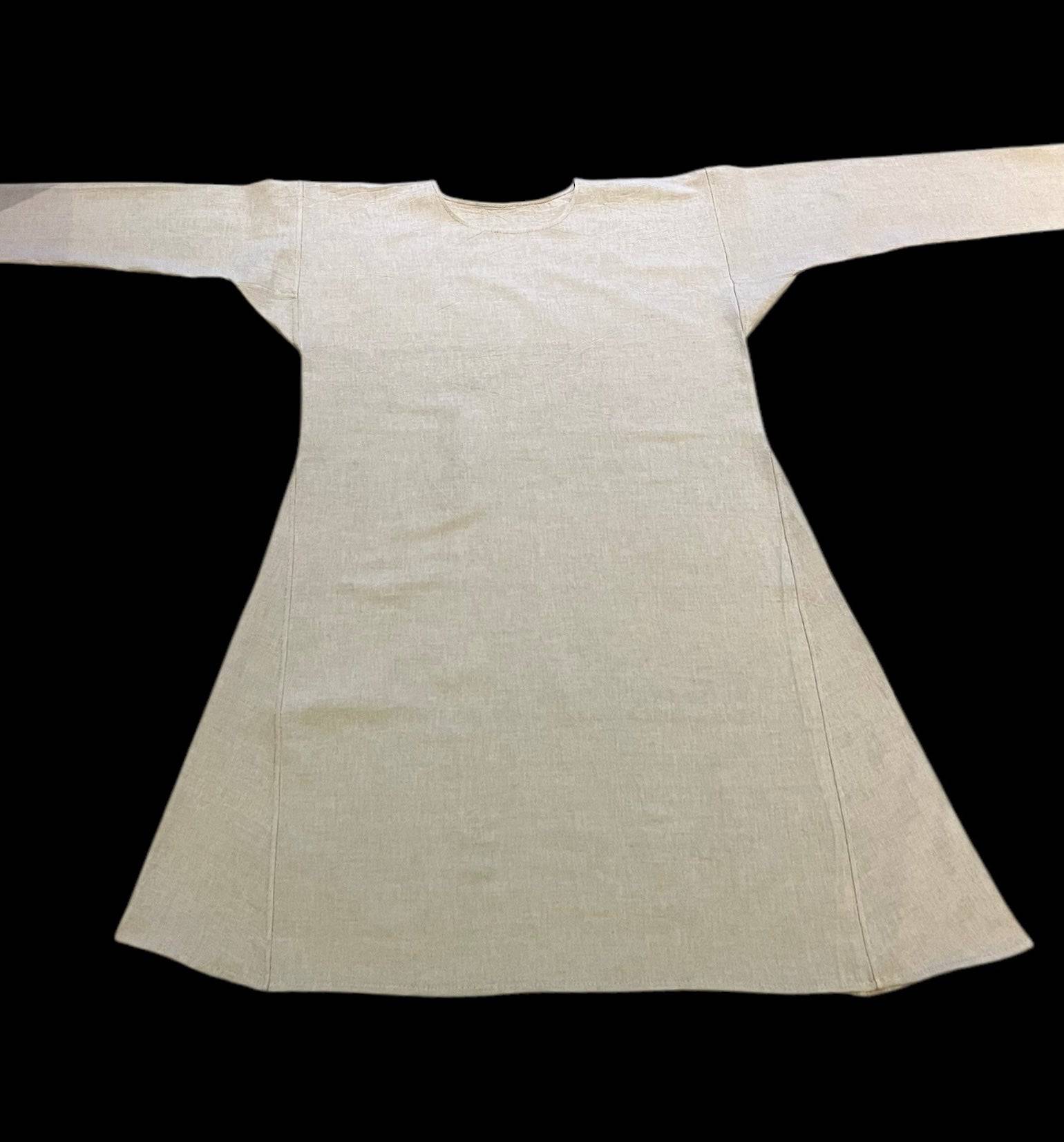 • ÅGE • Viking Age Linen Tunic with 2 gores READY MADE - MIMIRS SAUM