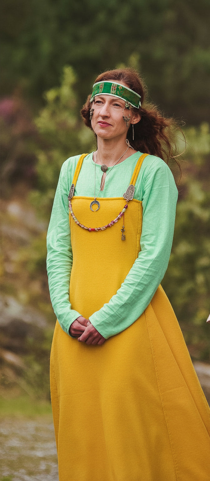 • ÅSA • Viking Age Apron Dress - MIMIRS SAUM