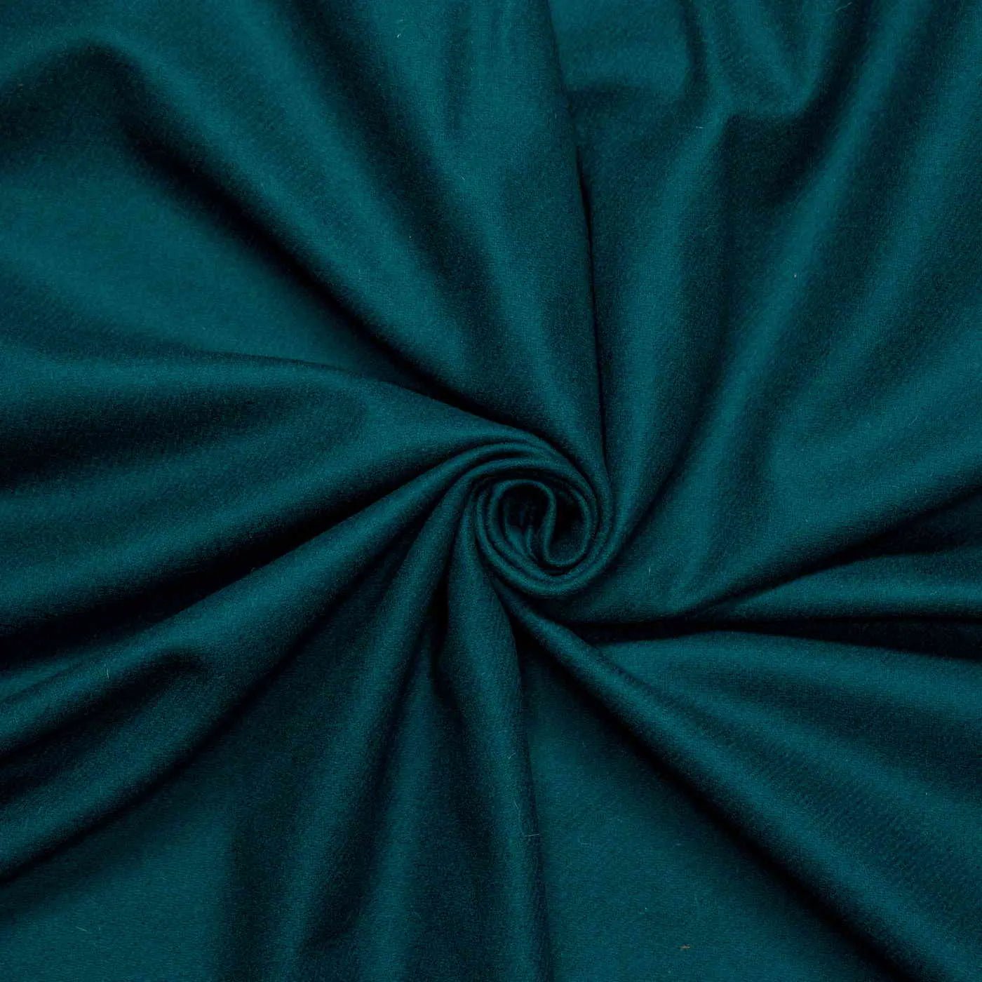 • GORM • Hand - Sewn Viking Age Woolen Tunic with Two Gores | Green & Blue Shades, Thin Twill Wool (290g/m²) Based on Haithabu Fragments - MIMIRS SAUM