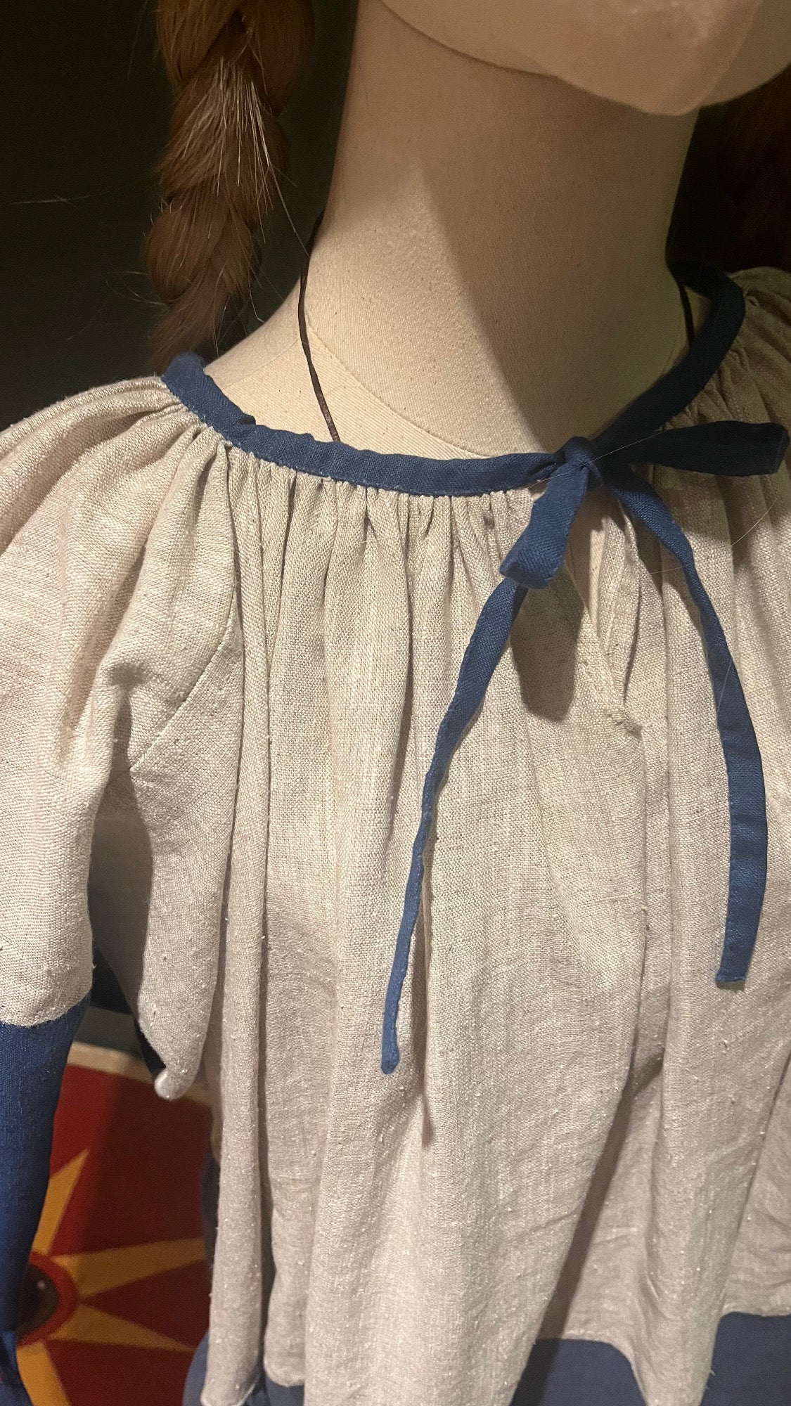 • OLGA • Hand - Sewn Viking Age Linen Dress with Eastern Construction | Based on Gnezdovo Finds C - 301, C - 160 & D - 4 (Mid - 10th Century) - MIMIRS SAUM